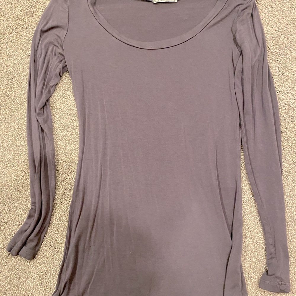 Dry goods gray long sleeve